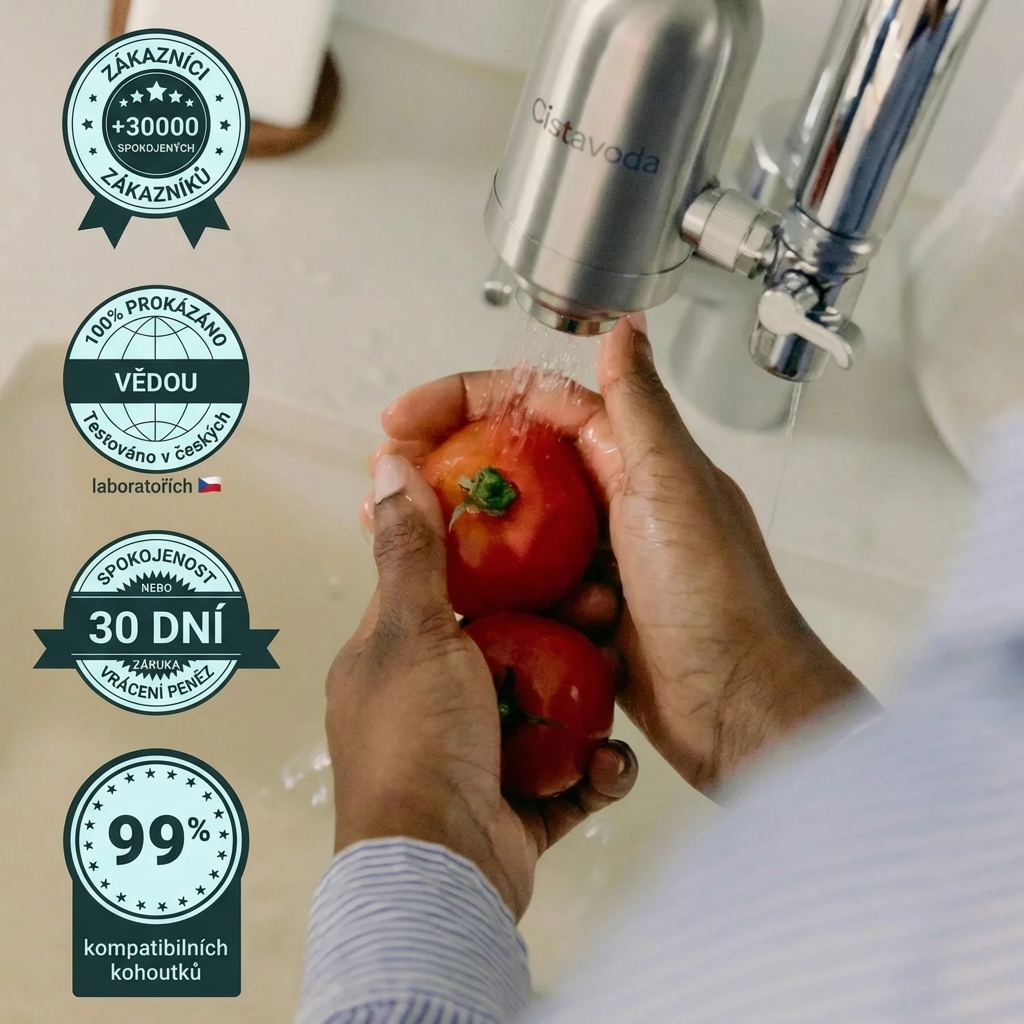 CistáVoda – Filtre à eau avec recharges incluses