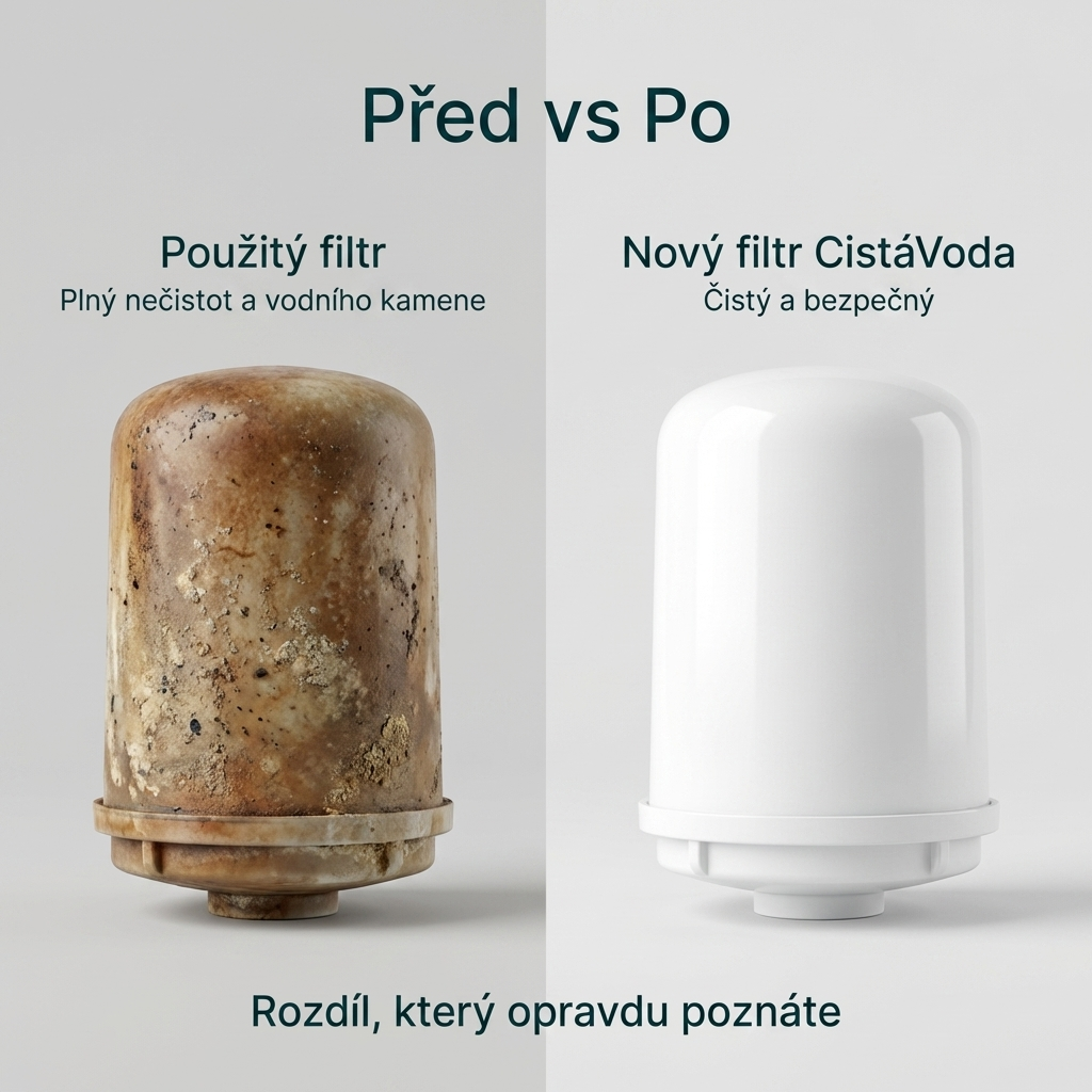 CistáVoda – Filtre à eau avec recharges incluses